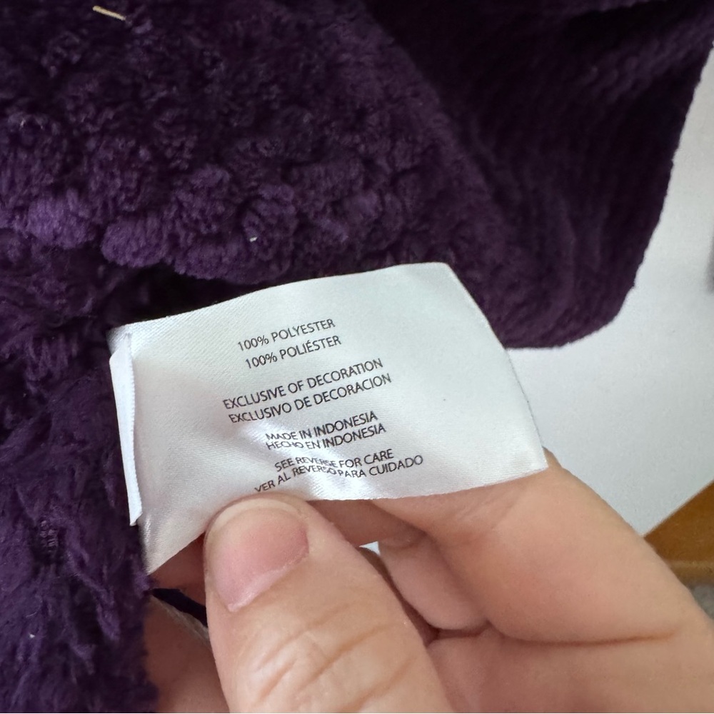 Eddie Bauer Everett Waffle Texture Snap Neck Dark… - image 5